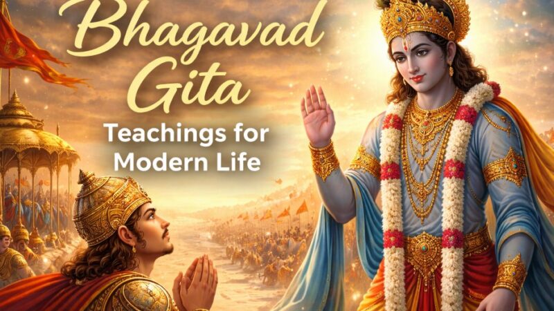 Bhagavad Gita Teachings by hindurastrabharat